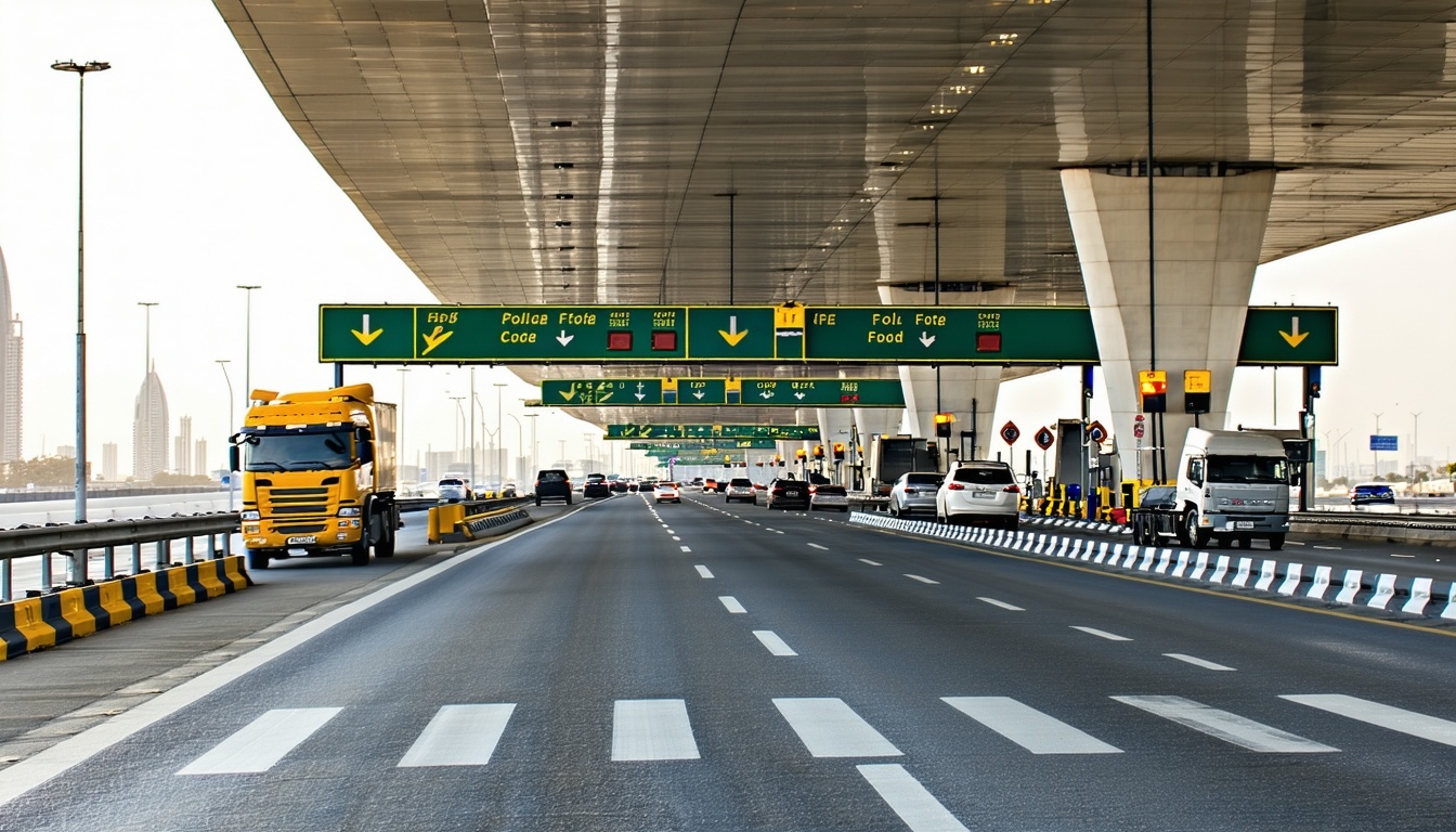 Seamless Electronic Toll Collection in Dubai